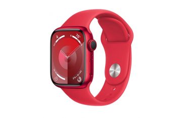 Watch Serie 9 Gps 45mm (product)red - Cinturino Sport (product)red S/m - Apple - APP.MRXJ3QL/A
