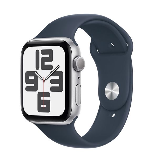 Watch Se Gps 44mm Alluminio Argento - Cinturino Sport Blu Tempesta M/l - Apple - APP.MREE3QL/A