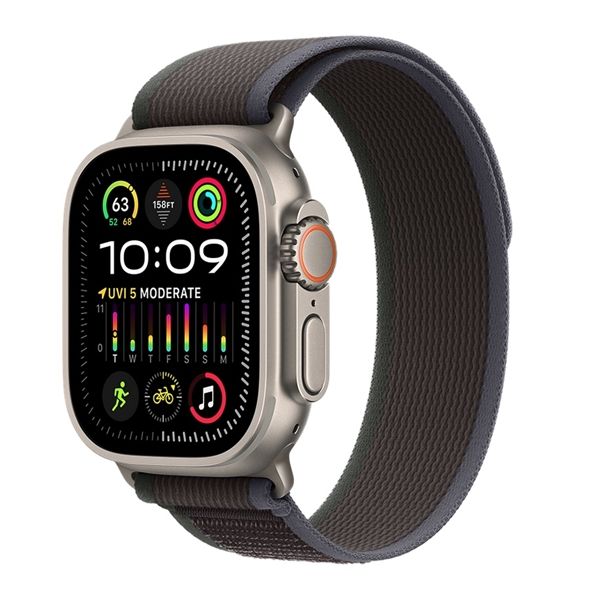 Watch Ultra 2 Gps + Cellular 49mm Titanio - Cinturino Trail Loop
Blu/nero S/m - Apple - APP.MRF53TY/A