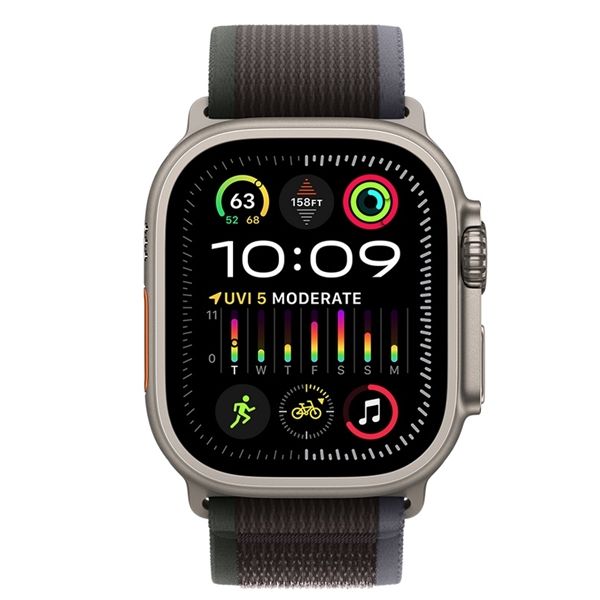 Watch Ultra 2 Gps + Cellular 49mm Titanio - Cinturino Trail Loop
Blu/nero S/m - Apple - APP.MRF53TY/A