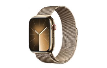 Watch Serie 9 Gps + Cellular 45mm Acciaio Oro - Cinturino Loop Maglia
Milanese Oro - Apple - APP.MRMU3QL/A