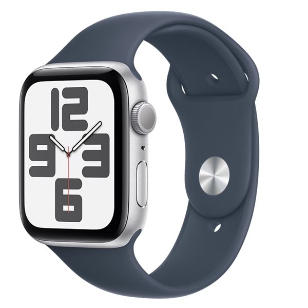 Watch Se Gps 44mm Alluminio Argento - Cinturino Sport Blu Tempesta S/m - Apple - APP.MREC3QL/A