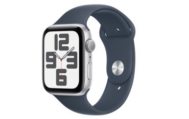 Watch Se Gps 44mm Alluminio Argento - Cinturino Sport Blu Tempesta S/m - Apple - APP.MREC3QL/A