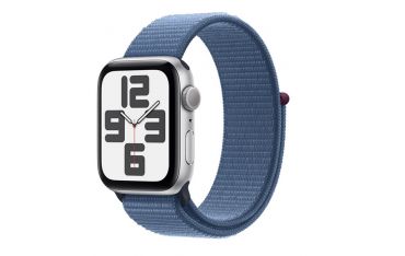 Watch Se Gps 44mm Alluminio Argento - Cinturino Sport Loop Blu Inverno - Apple - APP.MREF3QL/A
