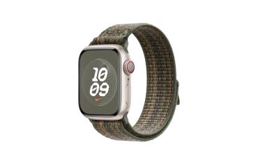 Cinturino Nike Sport Loop Sequoia/arancione 41mm - Apple - APP.MTL33ZM/A