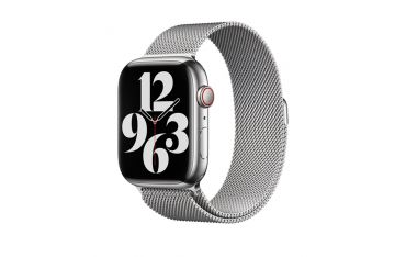 Cinturino Loop Maglia Milanese Argento 45mm - Apple - APP.MTJR3ZM/A