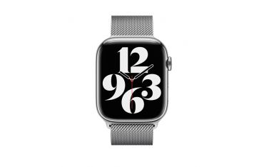 Cinturino Loop Maglia Milanese Argento 45mm - Apple - APP.MTJR3ZM/A