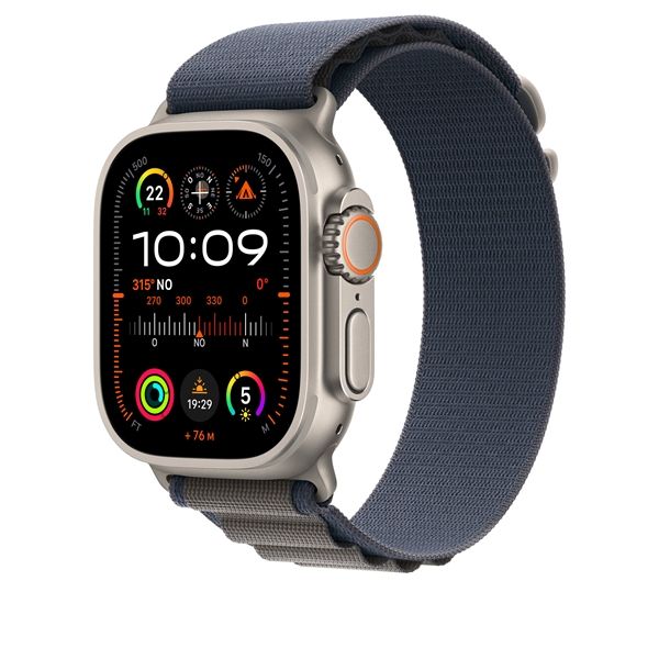 Cinturino Alpine Loop Blu 49mm - S - Apple - APP.MT5J3ZM/A