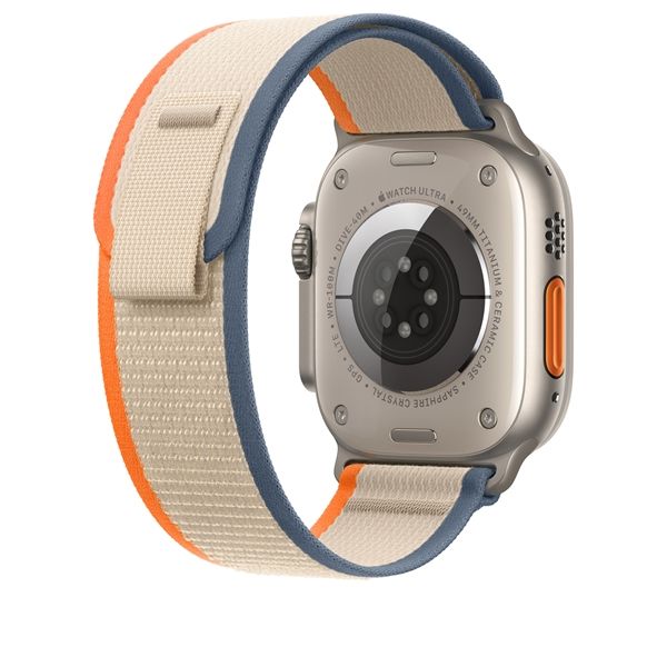 Cinturino Trail Loop Arancione/beige - M/l - Apple - APP.MT5X3ZM/A