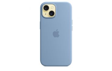 Custodia Apple Magsafe In Silicone Per Iphone 15 - Blu Inverno - Apple - APP.MT0Y3ZM/A