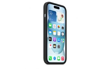 Custodia Apple Magsafe In Silicone Per Iphone 15 - Nero - Apple - APP.MT0J3ZM/A