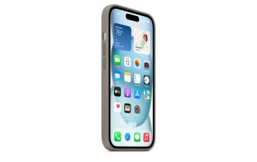 Custodia Apple Magsafe In Silicone Per Iphone 15 - Grigio Creta - Apple - APP.MT0Q3ZM/A