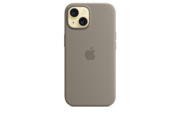 Custodia Apple Magsafe In Silicone Per Iphone 15 - Grigio Creta - Apple - APP.MT0Q3ZM/A
