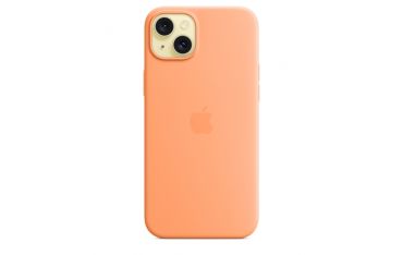 Custodia Apple Magsafe In Silicone Per Iphone 15 Plus - Aranciata - Apple - APP.MT173ZM/A