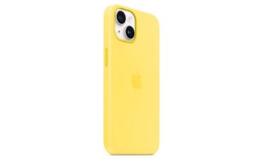 Custodia Apple Magsafe In Silicone Per Iphone 14 - Giallo Canarino - Apple - APP.MQU73ZM/A