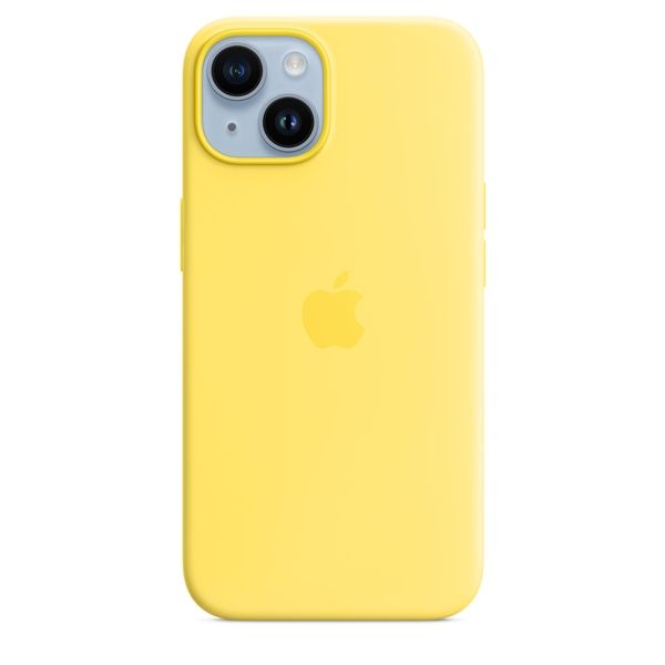 Custodia Apple Magsafe In Silicone Per Iphone 14 - Giallo Canarino - Apple - APP.MQU73ZM/A