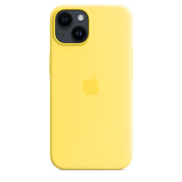 Custodia Apple Magsafe In Silicone Per Iphone 14 - Giallo Canarino - Apple - APP.MQU73ZM/A