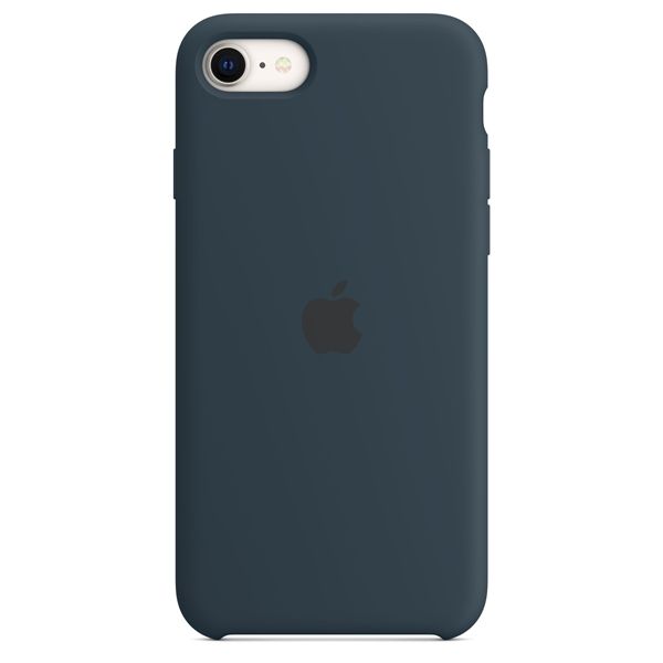 Custodia Apple In Silicone Per Iphone Se - Blu Abisso - Apple - APP.MN6F3ZM/A
