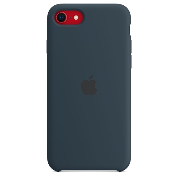 Custodia Apple In Silicone Per Iphone Se - Blu Abisso - Apple - APP.MN6F3ZM/A