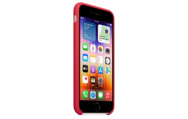 Custodia Apple In Silicone Per Iphone Se - Rosso - Apple - APP.MN6H3ZM/A