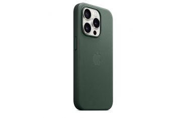 Custodia Magsafe In Tessuto Per Iphone 15 Pro - Sempre Verde - Apple - APP.MT4U3ZM/A