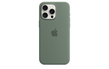 Custodia Apple Magsafe In Silicone Per Iphone 15 Pro Max - Cipresso - Apple - APP.MT1X3ZM/A