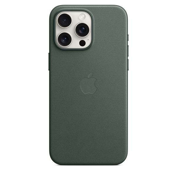 Custodia Magsafe In Tessuto Per Iphone 15 Pro Max - Sempre Verde - Apple - APP.MT503ZM/A