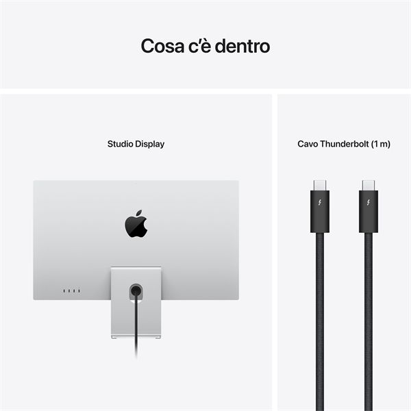 Apple Studio Display - Vetro Standard - Incl. Regolabile - Apple - APP.MK0U3T/A