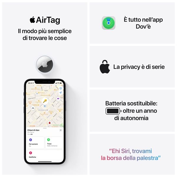Airtag (1 Pack) - Apple - APP.MX532ZY/A