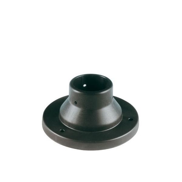 Base Per Palo D.60 In Resina Sovil Nero - 33/06