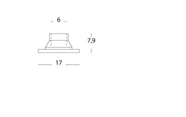 Base Per Palo D.60 In Resina Sovil Nero - 33/06