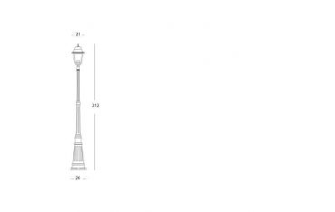 Palo Alto E27 Sovil Amalfi Nero - 332/06