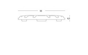 Base Portatile Grande Sovil Nero - 882/06