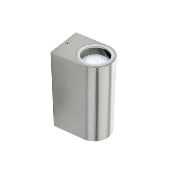 Applique Bi-emissione Gu10 Sovil Bobo Acciaio - 170/09