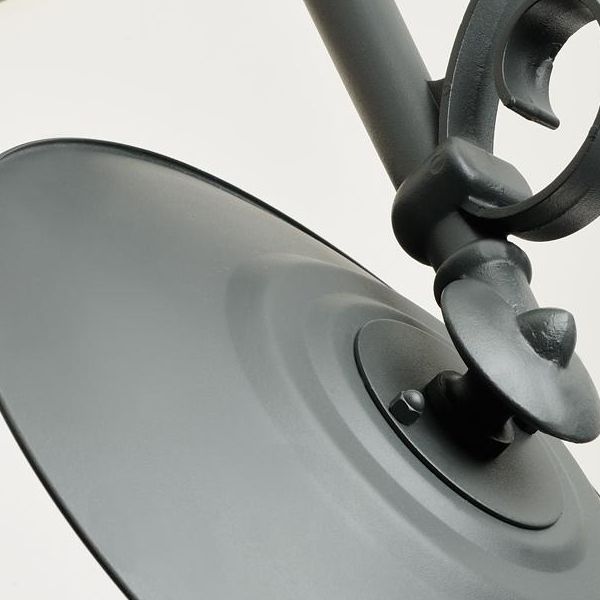 Applique Lunga Grande E27 Sovil Borgo Grafite - 929/16