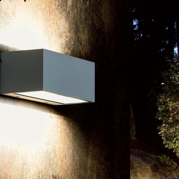 Applique Bi-emissione Media 12w Led 3000k Sovil Box Bianco - 98590/02