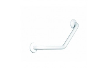 Corrimano Angolare a 45° Laccato in Acciaio Bianco EH-1212-PCX