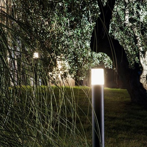 Applique In Alto 7w Led 4000k Sovil Circle Nero - 99172/06
