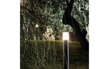 Paletto 7w Led 4000k Sovil Circle Nero - 99173/06