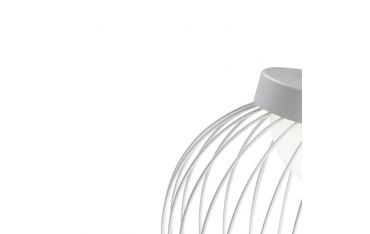 Applique In Basso 20w Led 3000k Sovil Cage Nero - 98505/06