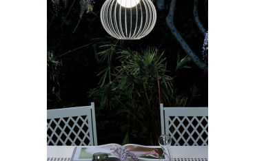 Applique In Basso 20w Led 4000k Sovil Cage Nero - 99505/06