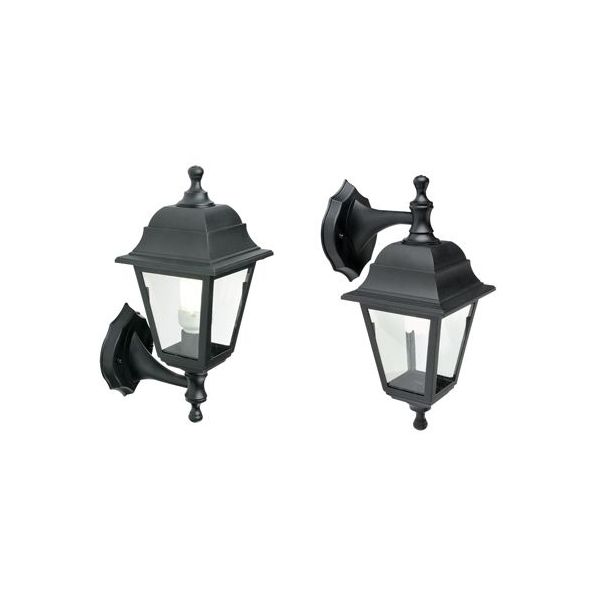 Applique Up & Down Mini E27 Resina Sovil Devil Nero - 430/06