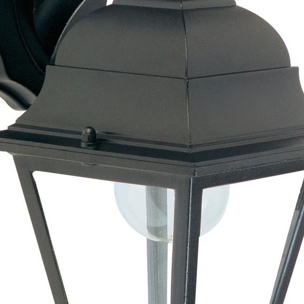 Applique Up & Down Mini E27 Resina Sovil Devil Nero - 430/06