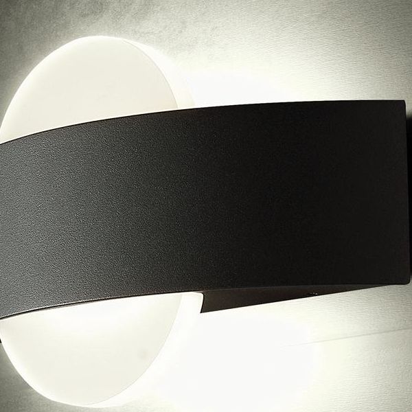 Applique Curva 10w Led 4000k Sovil Dexter Bianco - 99139/02