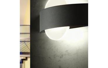 Applique Curva 10w Led 4000k Sovil Dexter Bianco - 99139/02