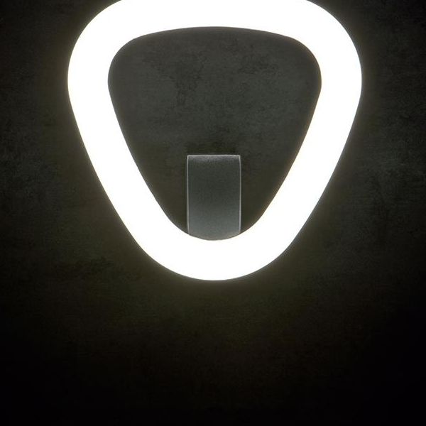 Applique Triangolo 20w Led 4000k Sovil Daphne Grafite - 99779/16