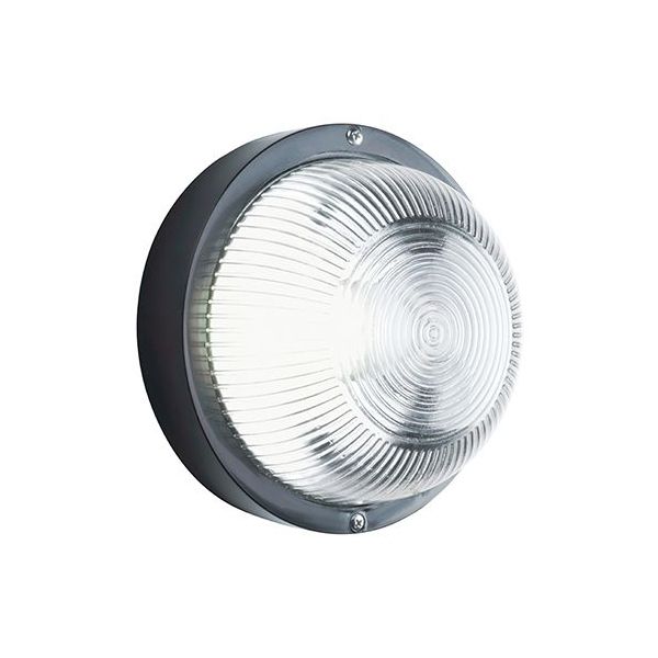 Plafoniera In Resina E27 Sovil Echo Tonda Nero - 47/06