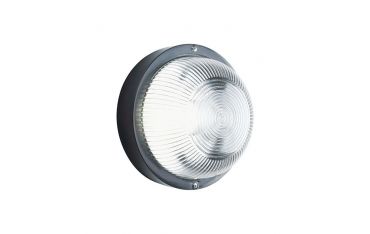 Plafoniera In Resina E27 Sovil Echo Tonda Nero - 47/06