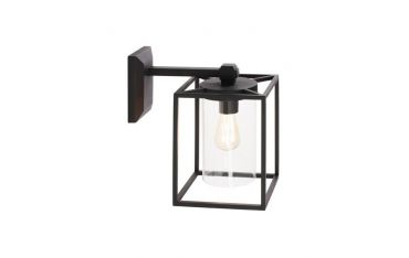 Applique In Basso Grande E27 Sovil Domus Nero - 597/06