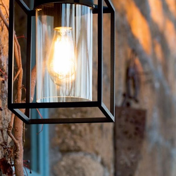 Applique In Basso Grande E27 Sovil Domus Nero - 597/06